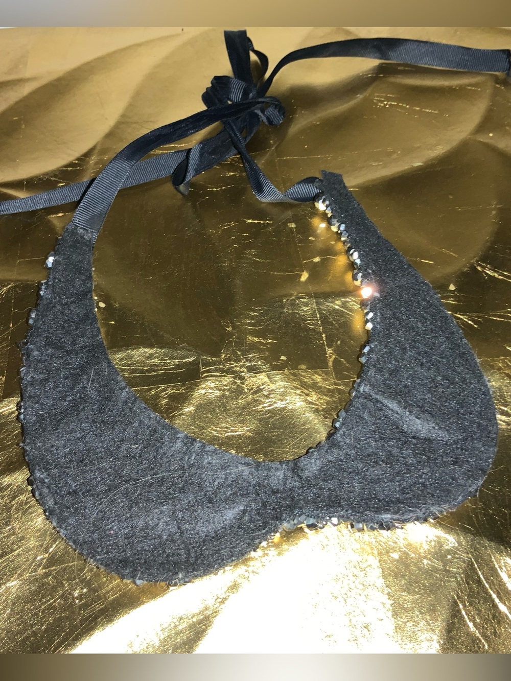 Pretty Cut Steel Necklace - Picture 7 of 10